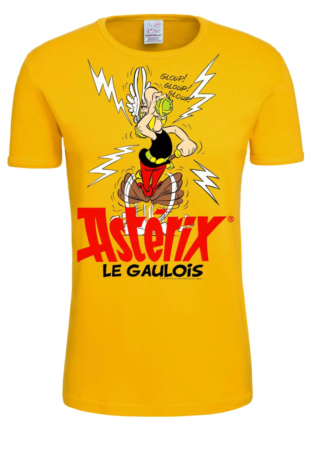 LOGOSHIRT T-Shirt "Asterix Le Gaulois", mit Asterix- und Zaubertrank-Print günstig online kaufen