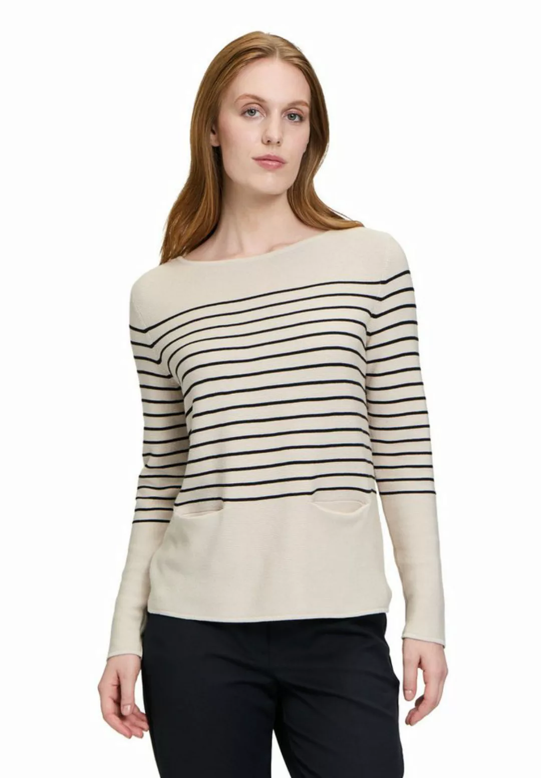 Betty Barclay Strickpullover Betty Barclay Feinstrickpullover mit Eingrifft günstig online kaufen