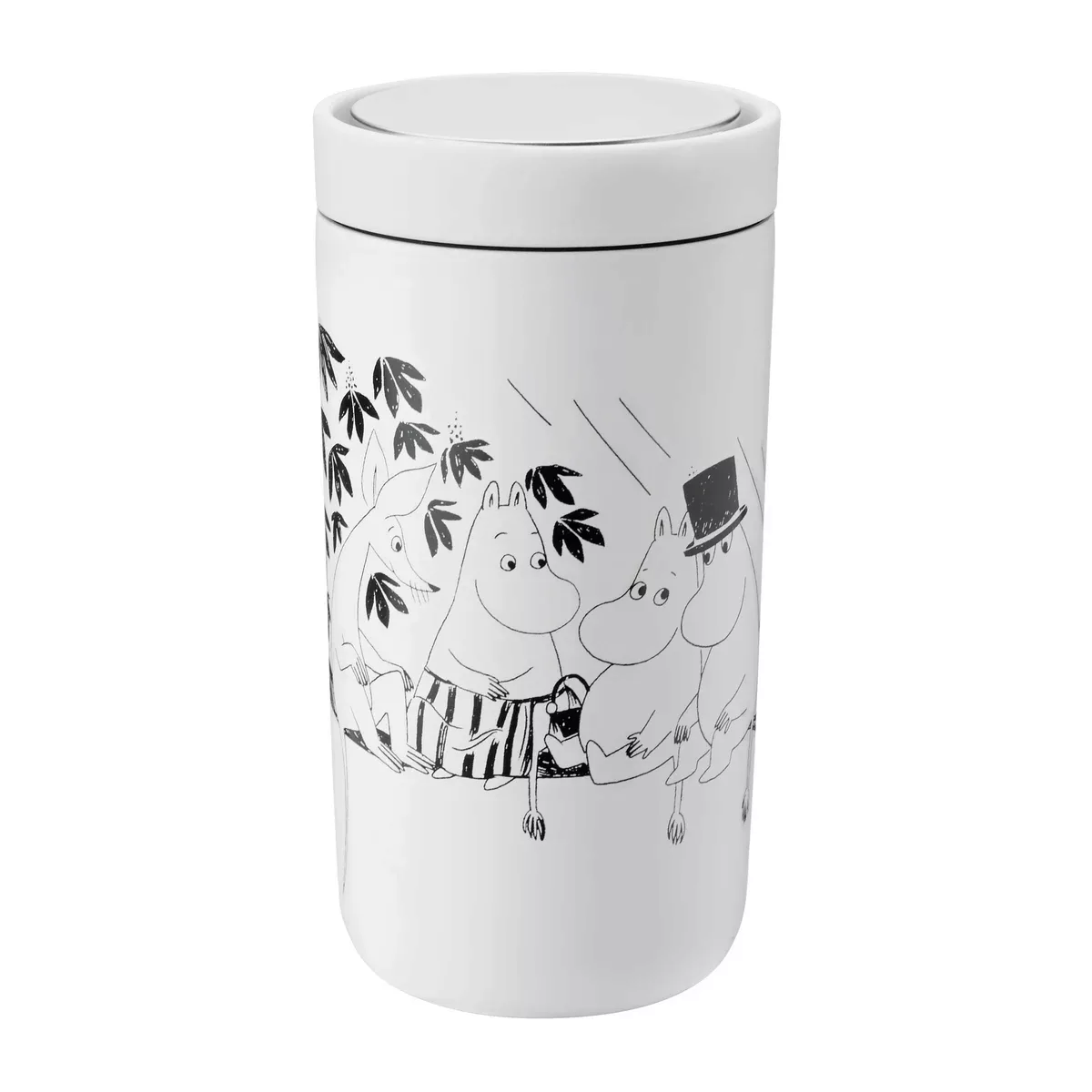 To Go Click Mumin Tasse 0,2 l Soft white-black günstig online kaufen
