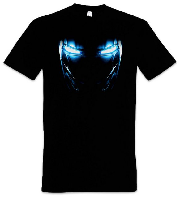 Urban Backwoods Print-Shirt Mark II Armor Eyes Herren T-Shirt Tony Stark Ir günstig online kaufen