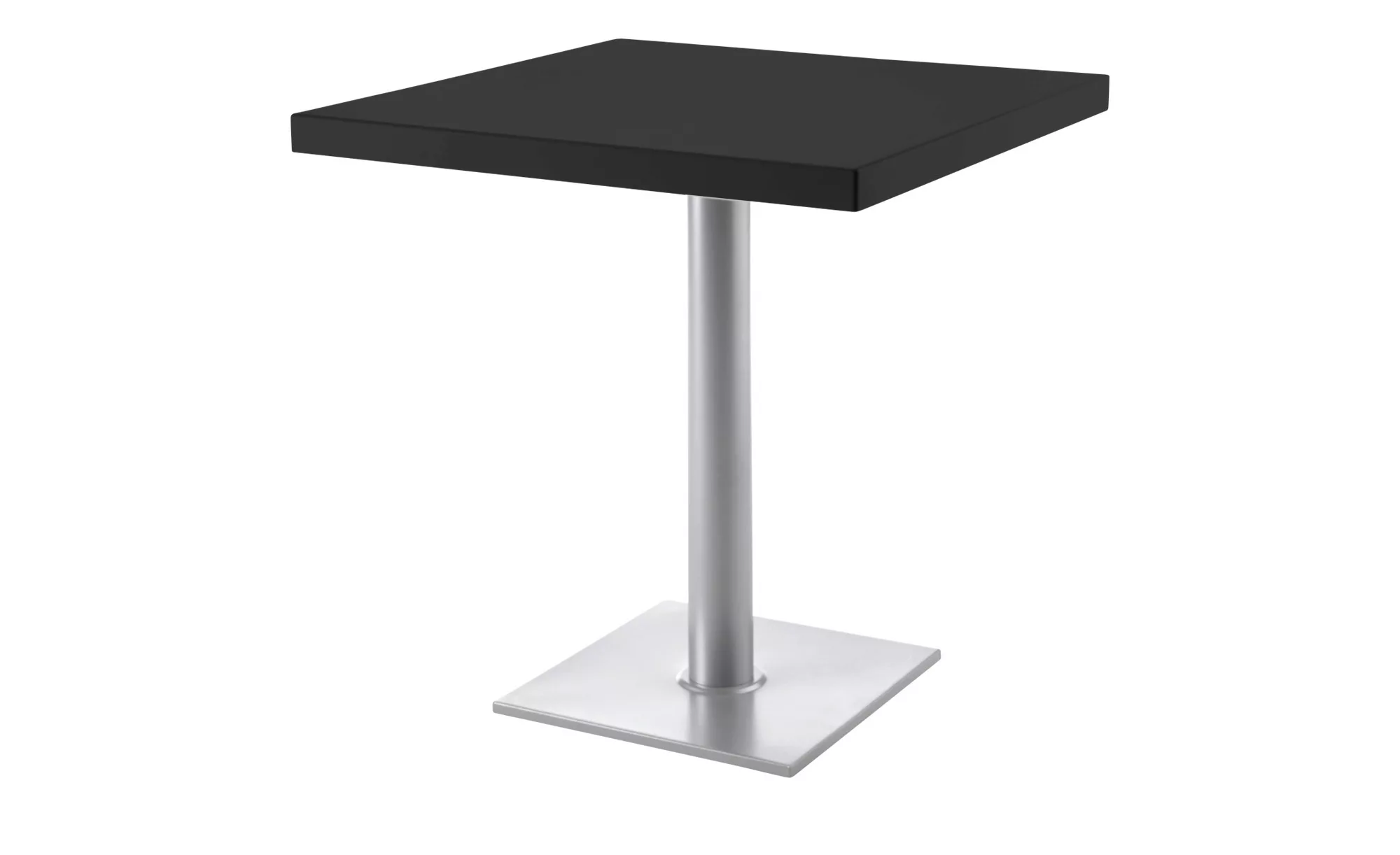 Säulentisch - schwarz - 70 cm - 75 cm - Tische > Esstische - Möbel Kraft günstig online kaufen