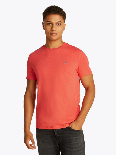 Tommy Jeans T-Shirt TJM XSLIM JASPE HTR TEE EXT in Melange-Optik günstig online kaufen