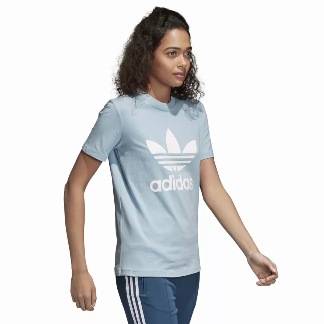 adidas Originals Trefoil Tee Damen-Shirt Ash Grey günstig online kaufen