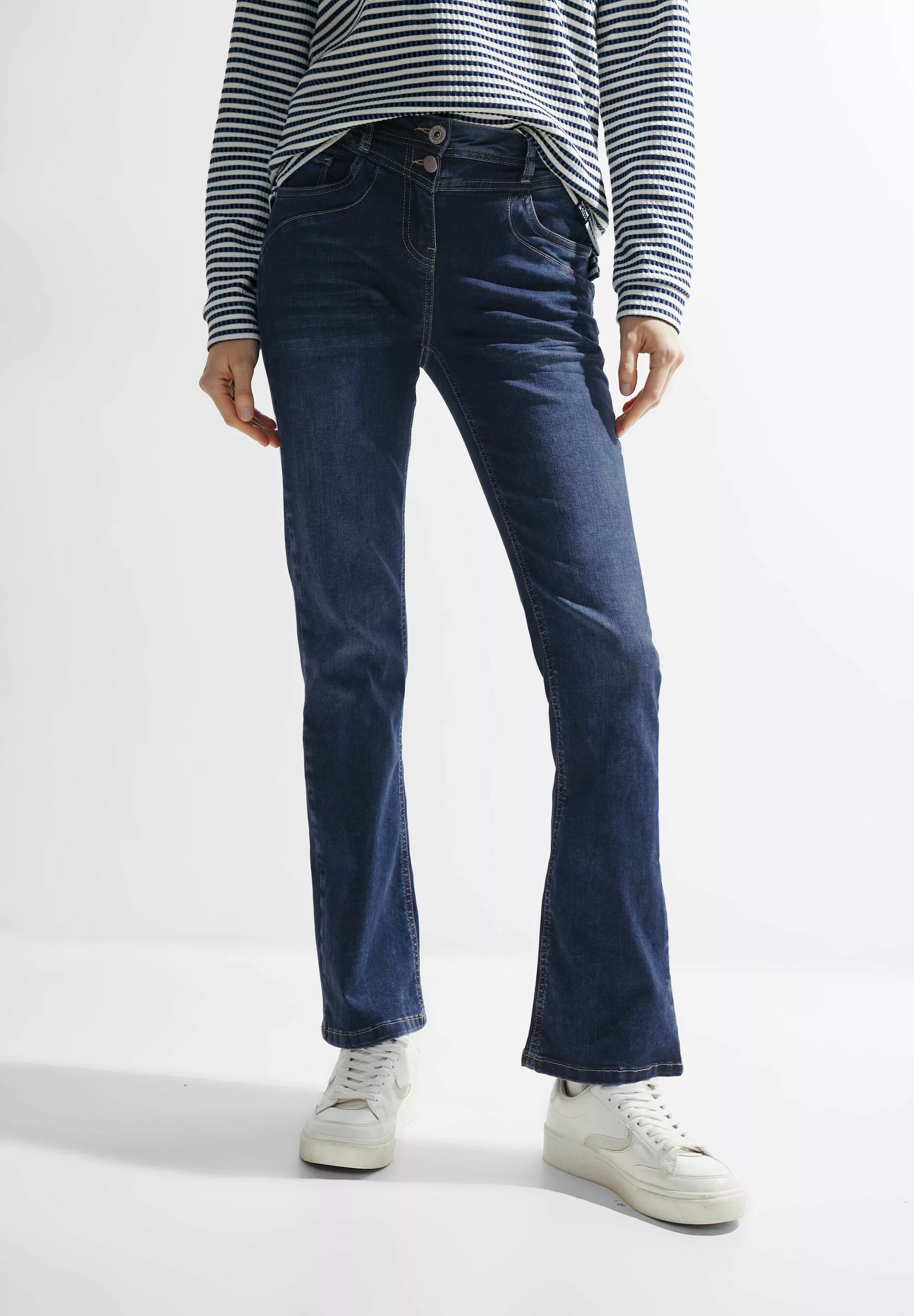 Cecil Bootcut-Jeans, High Waist günstig online kaufen