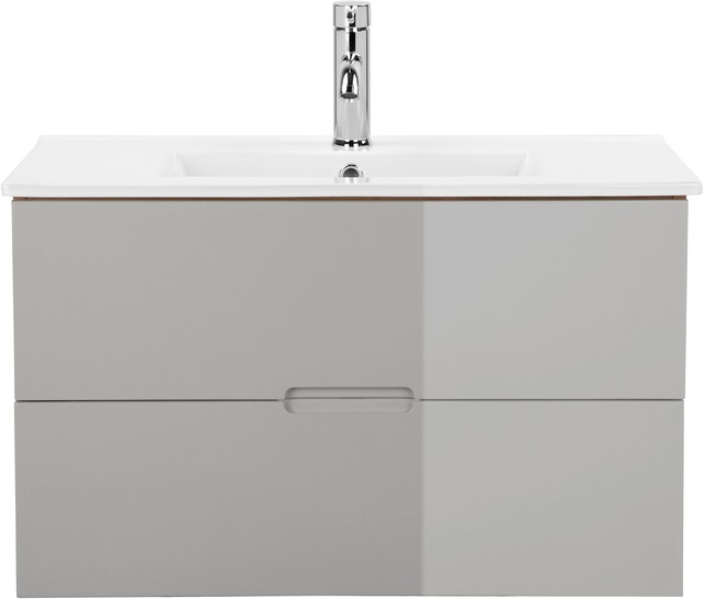welltime Waschtisch »Lund Badezimmerschrank Unterschrank mit Becken«, Wasch günstig online kaufen