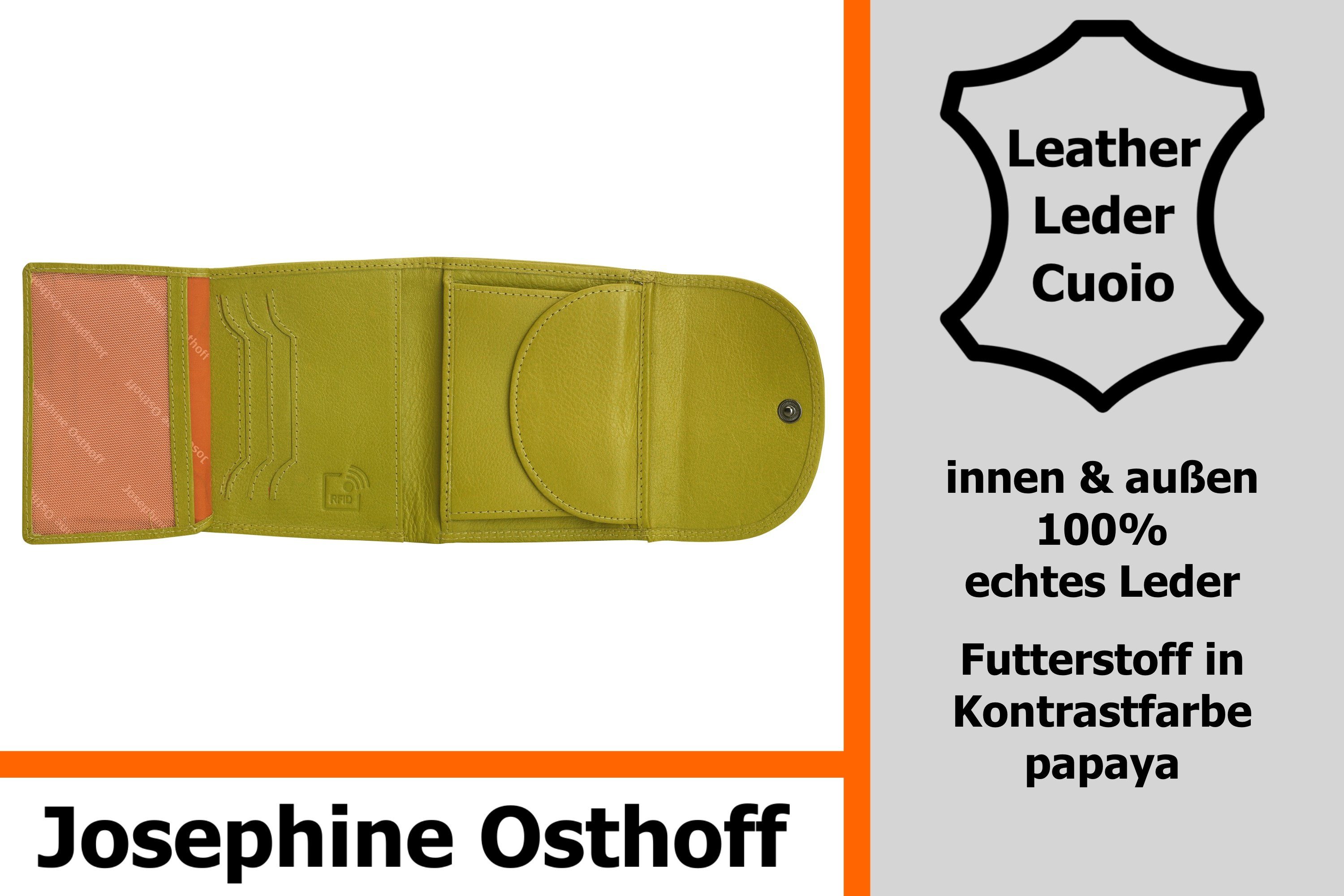 Josephine Osthoff Geldbörse Club Geldbörse limone günstig online kaufen