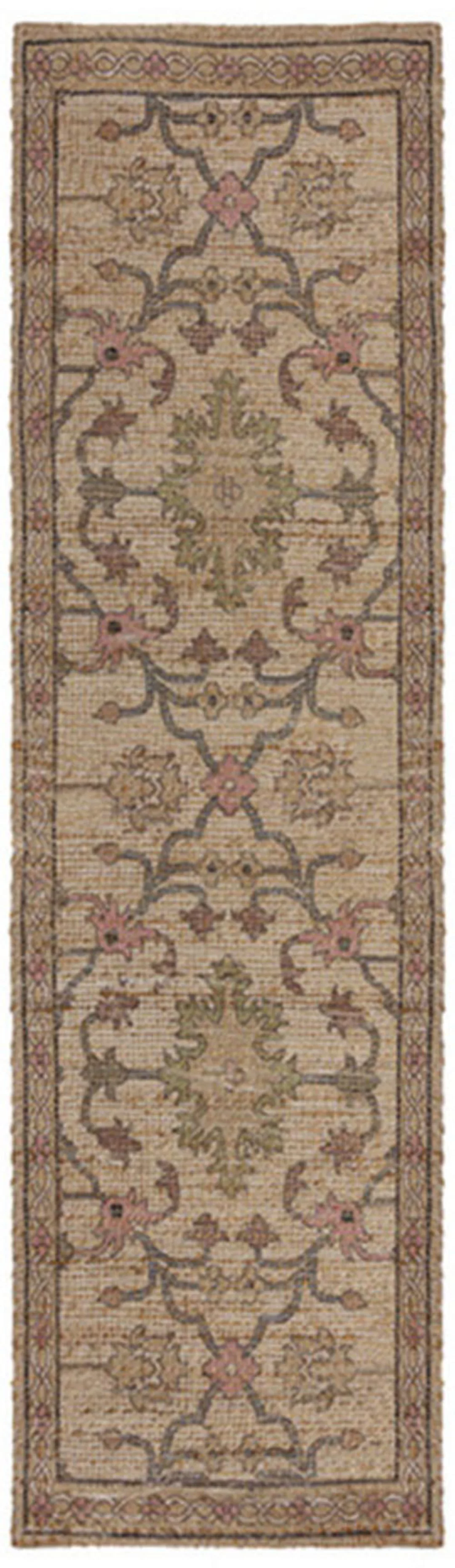 FLAIR RUGS Teppich »Celine Jute«, rechteckig, 1 mm Höhe, Chenille-Jutemisch günstig online kaufen