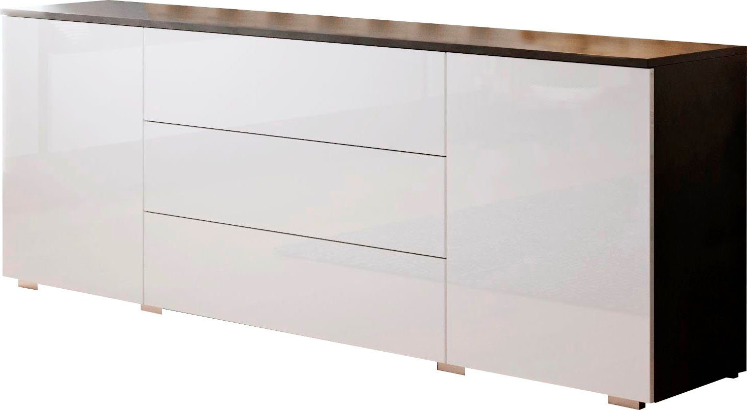 INOSIGN Sideboard "PARIS", (1 St.), Moderne 150cm breite grifflose Kommode, günstig online kaufen