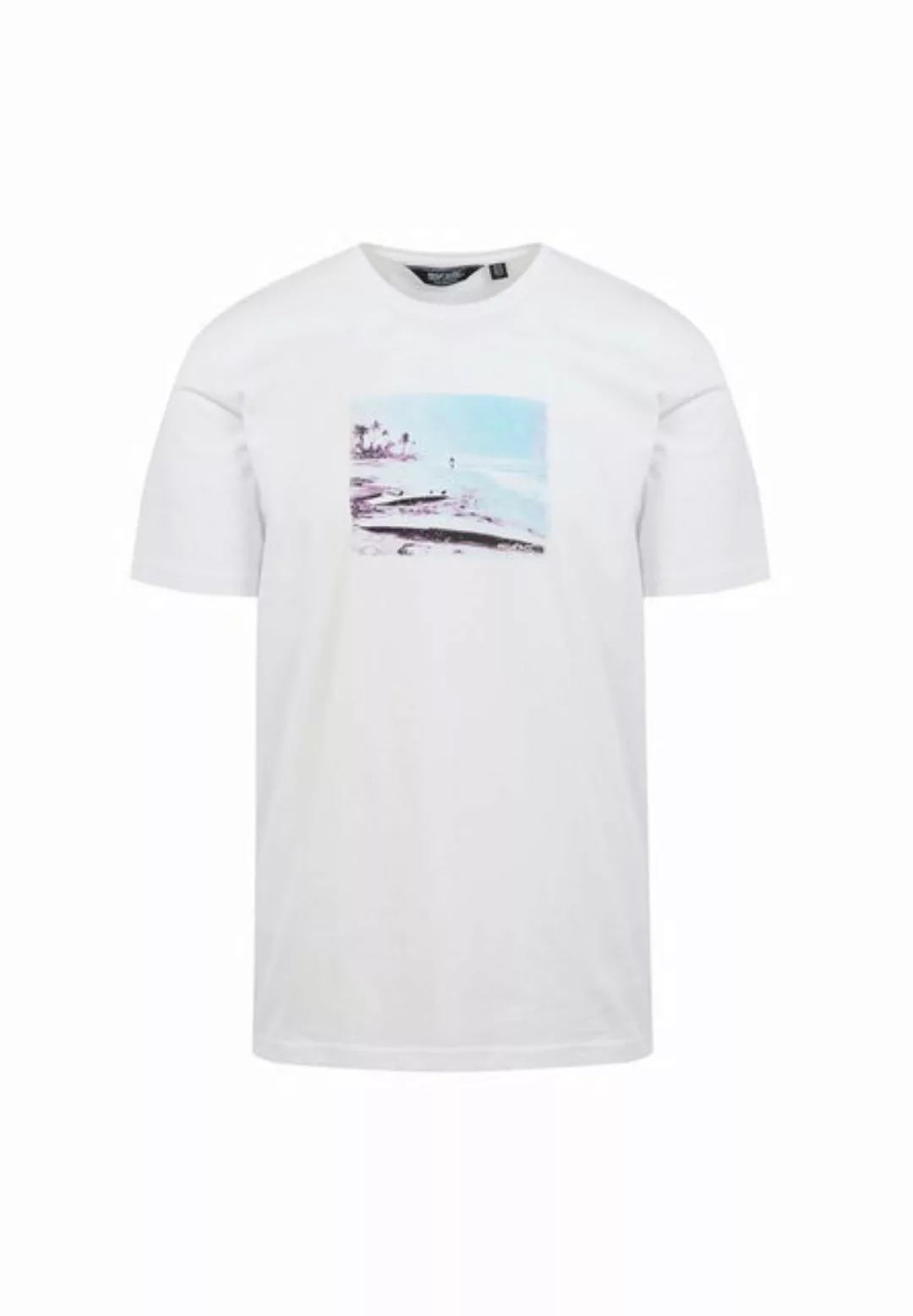 Regatta T-Shirt Regatta Herren Cline VIII Baumwoll T-Shirt mit Gra günstig online kaufen