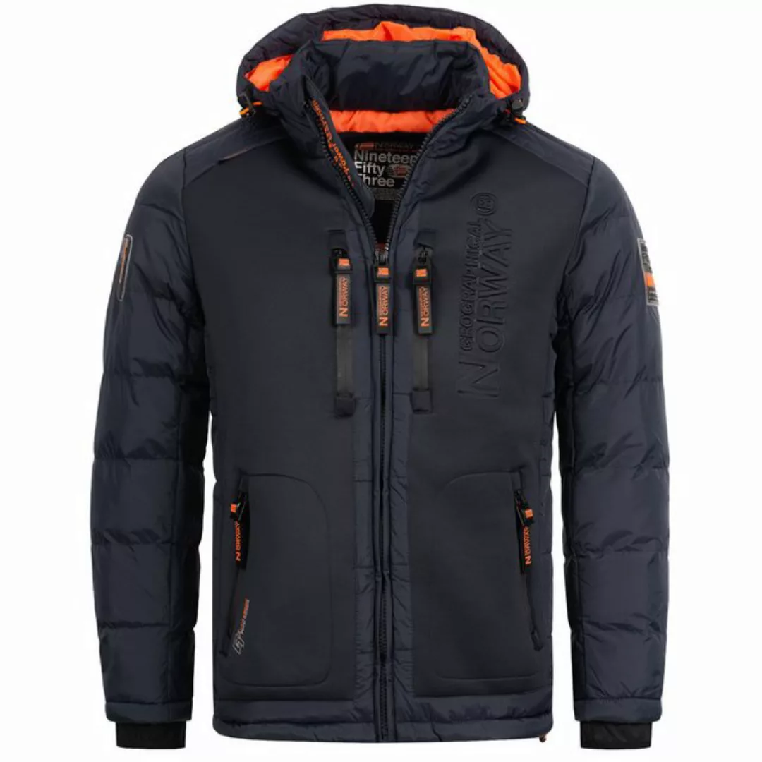 Geographical Norway Winterjacke warme Designer Herren Winter Stepp Jacke Ou günstig online kaufen