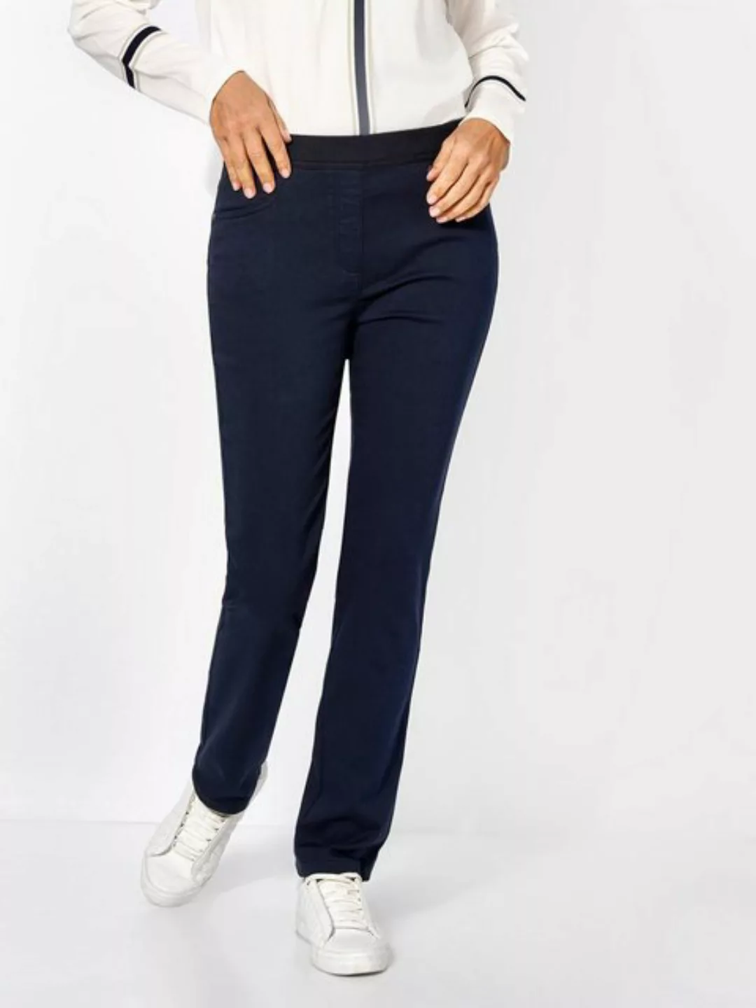 Relaxed by TONI 5-Pocket-Hose My Darling mit breitem Jerseybund günstig online kaufen