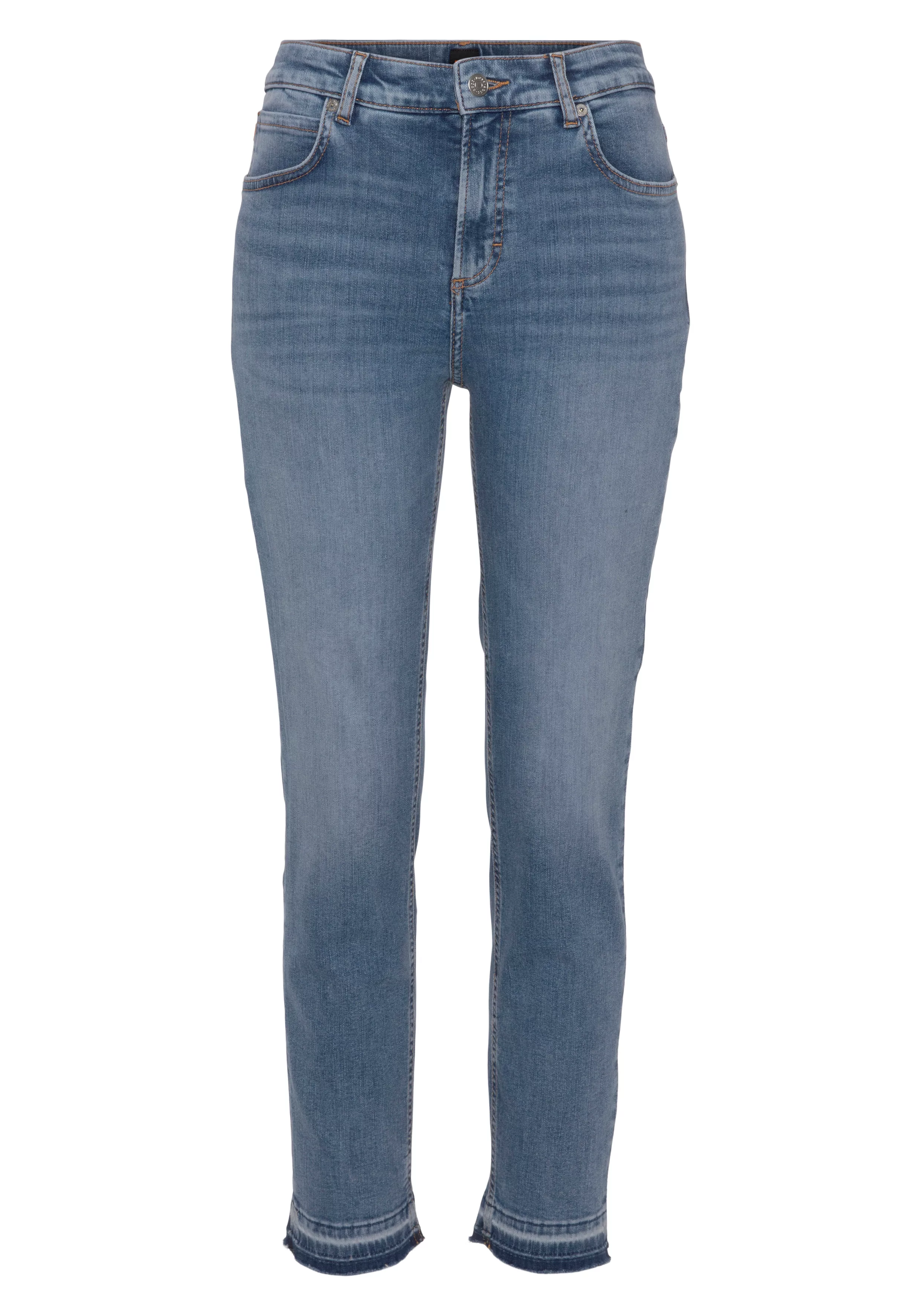 BOSS ORANGE 5-Pocket-Jeans "Jackie Mid Rise Mid Waist, mittlere Leibhöhe Pr günstig online kaufen