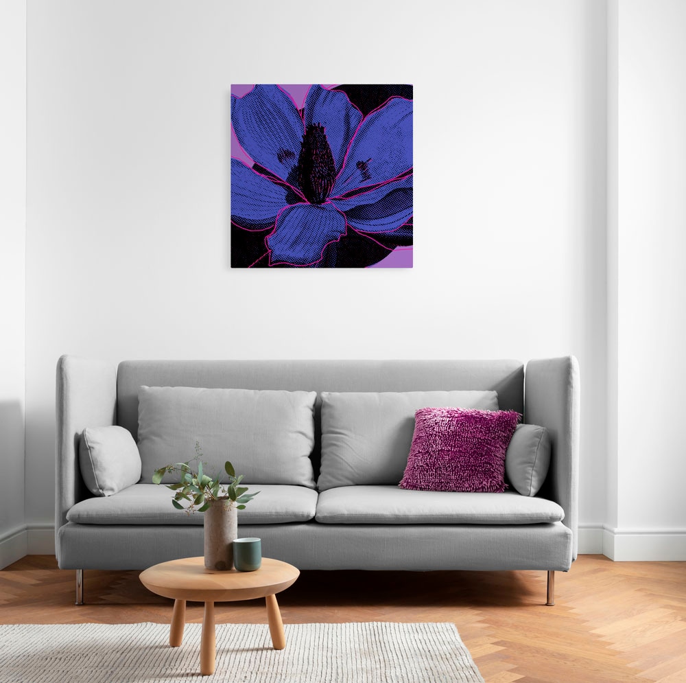 Komar Leinwandbild "Purple Fusion - Größe 60 x 60 cm", Natur, (1 St.), Keil günstig online kaufen