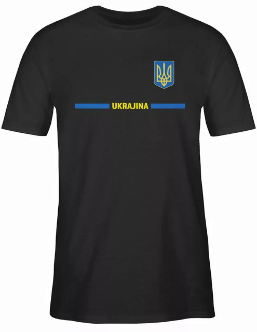 Shirtracer T-Shirt Ukraine Trikot Wappen, Україна mit Stolz, Ukrainisches F günstig online kaufen