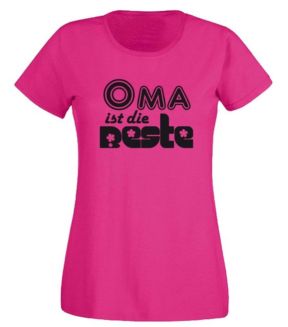 G-graphics T-Shirt Damen T-Shirt - Oma ist die Beste Slim-fit, mit Frontpri günstig online kaufen