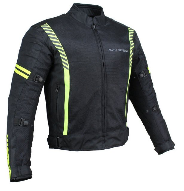 Alpha Speeds Motorradjacke Herren MESH ONE 4-in-1 All-Season Mesh-Jacke in günstig online kaufen