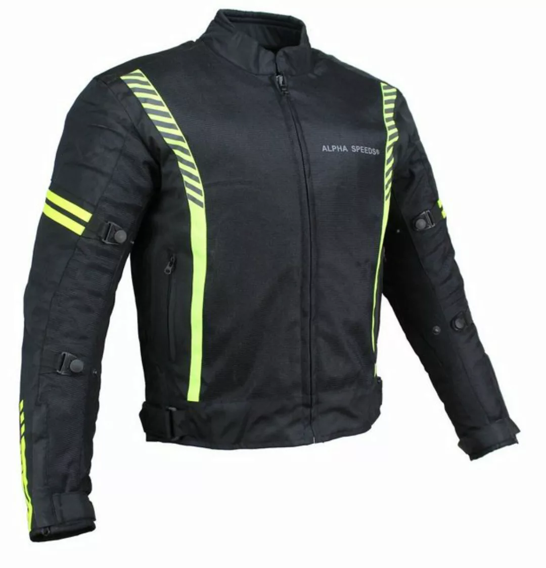 Alpha Speeds Motorradjacke Herren MESH ONE 4-in-1 All-Season Mesh-Jacke in günstig online kaufen