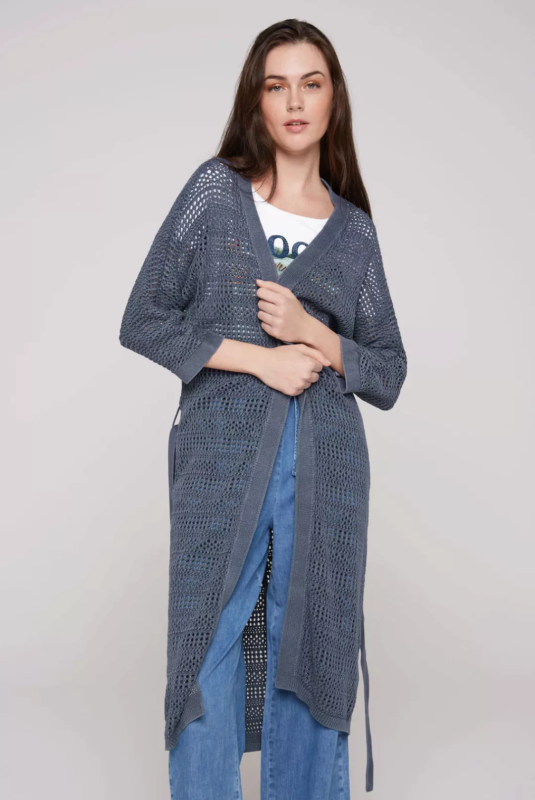 SOCCX Cardigan, mit Baumwolle günstig online kaufen