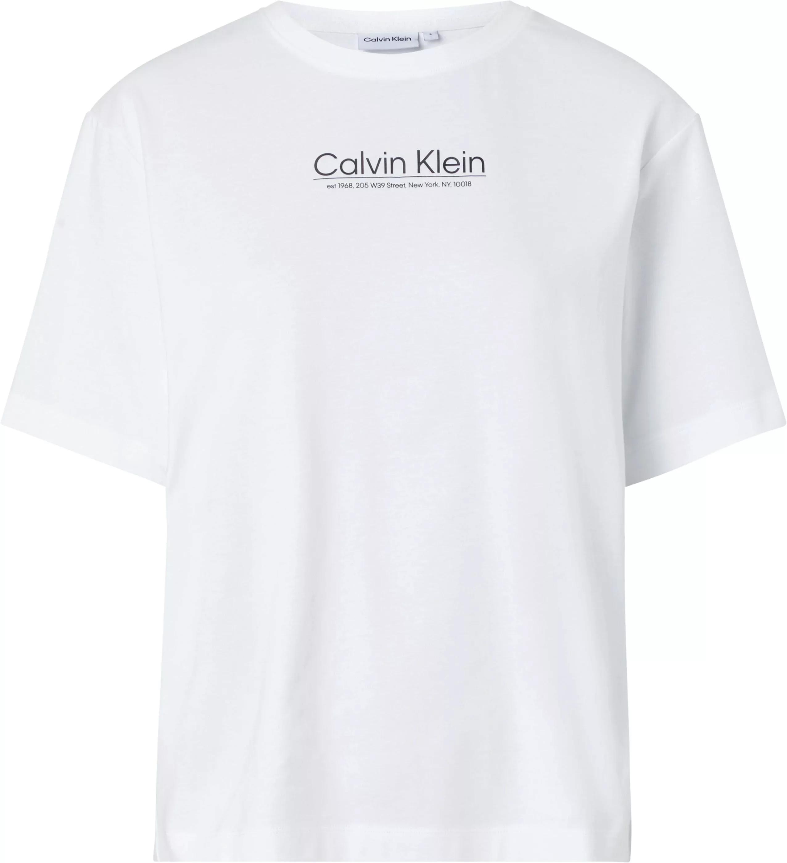 Calvin Klein T-Shirt COORDINATES LOGO GRAPHIC T-SHIRT mit Calvin Klein Logo günstig online kaufen