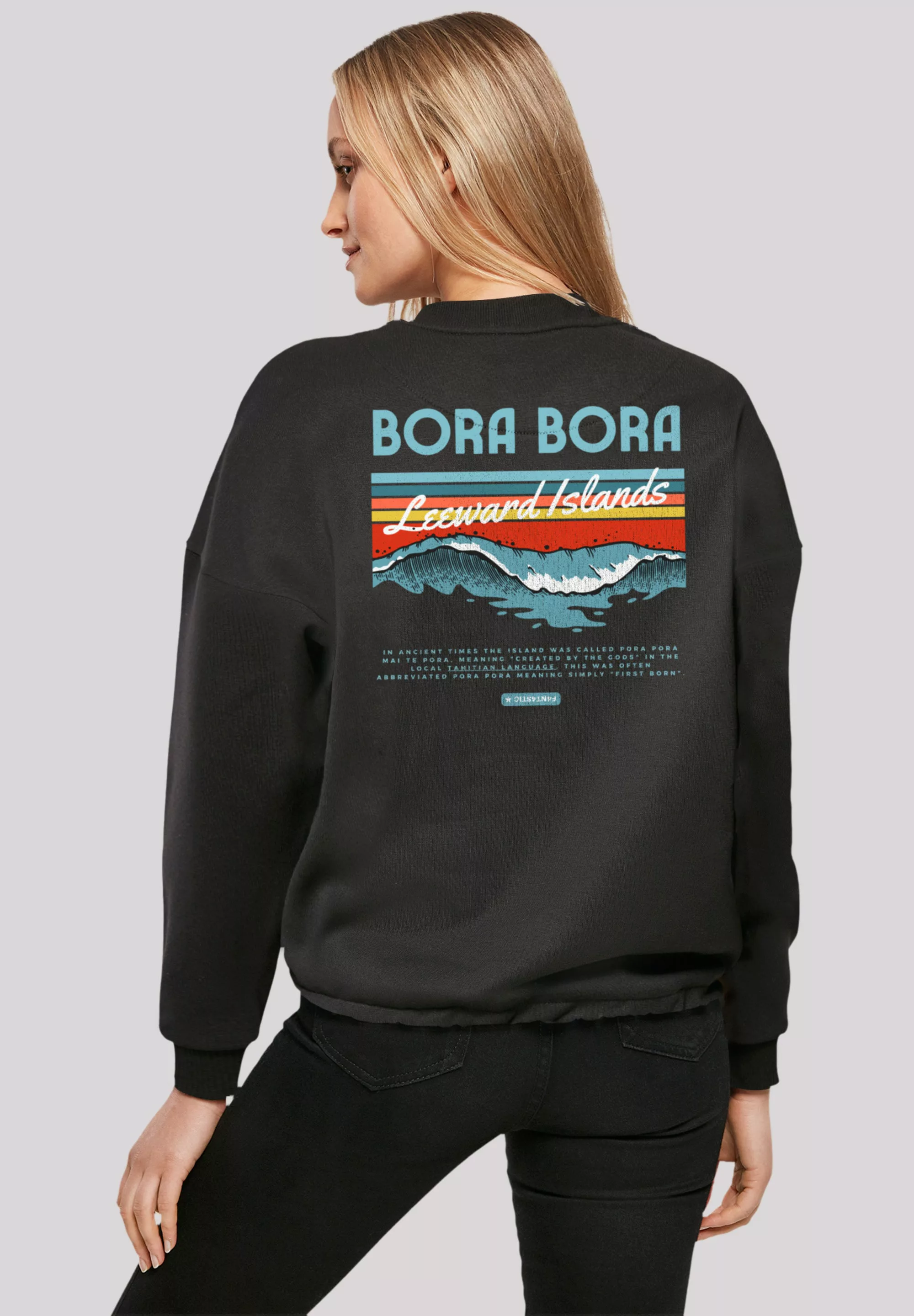 F4NT4STIC Sweatshirt "Bora Bora Leewards Island", Print günstig online kaufen