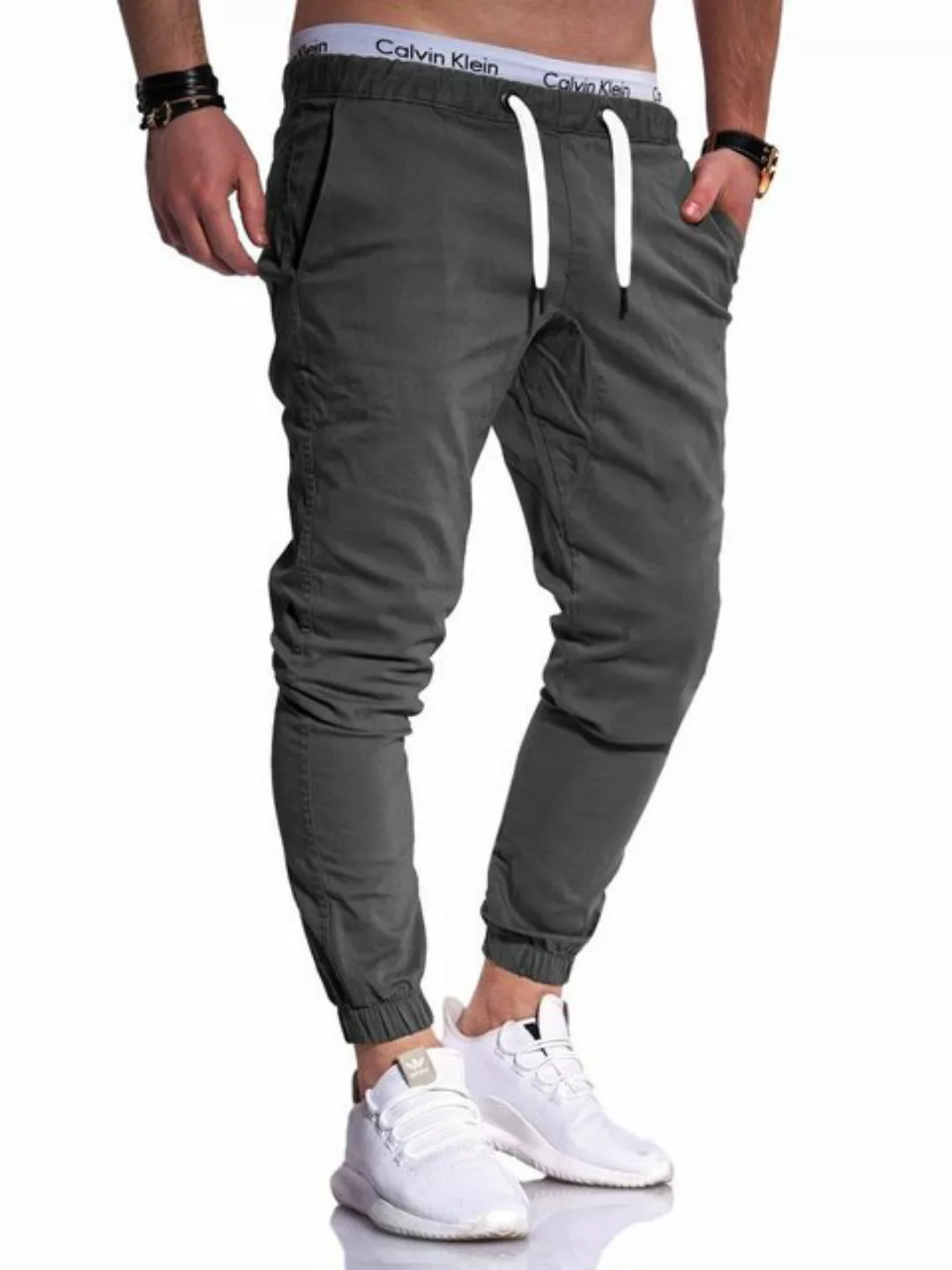 behype Chinohose MPC-60 Jogger-Hose mit elastischem Bund günstig online kaufen