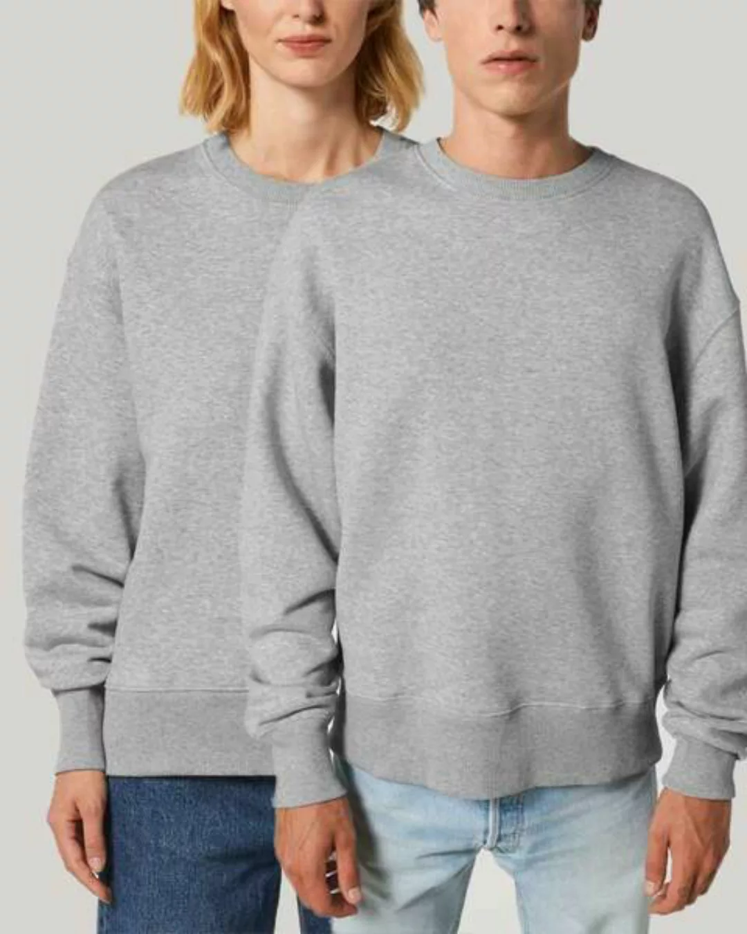 Lässiges Sweatshirt In Bio-qualität, Pullover, Sweater, Unisex günstig online kaufen