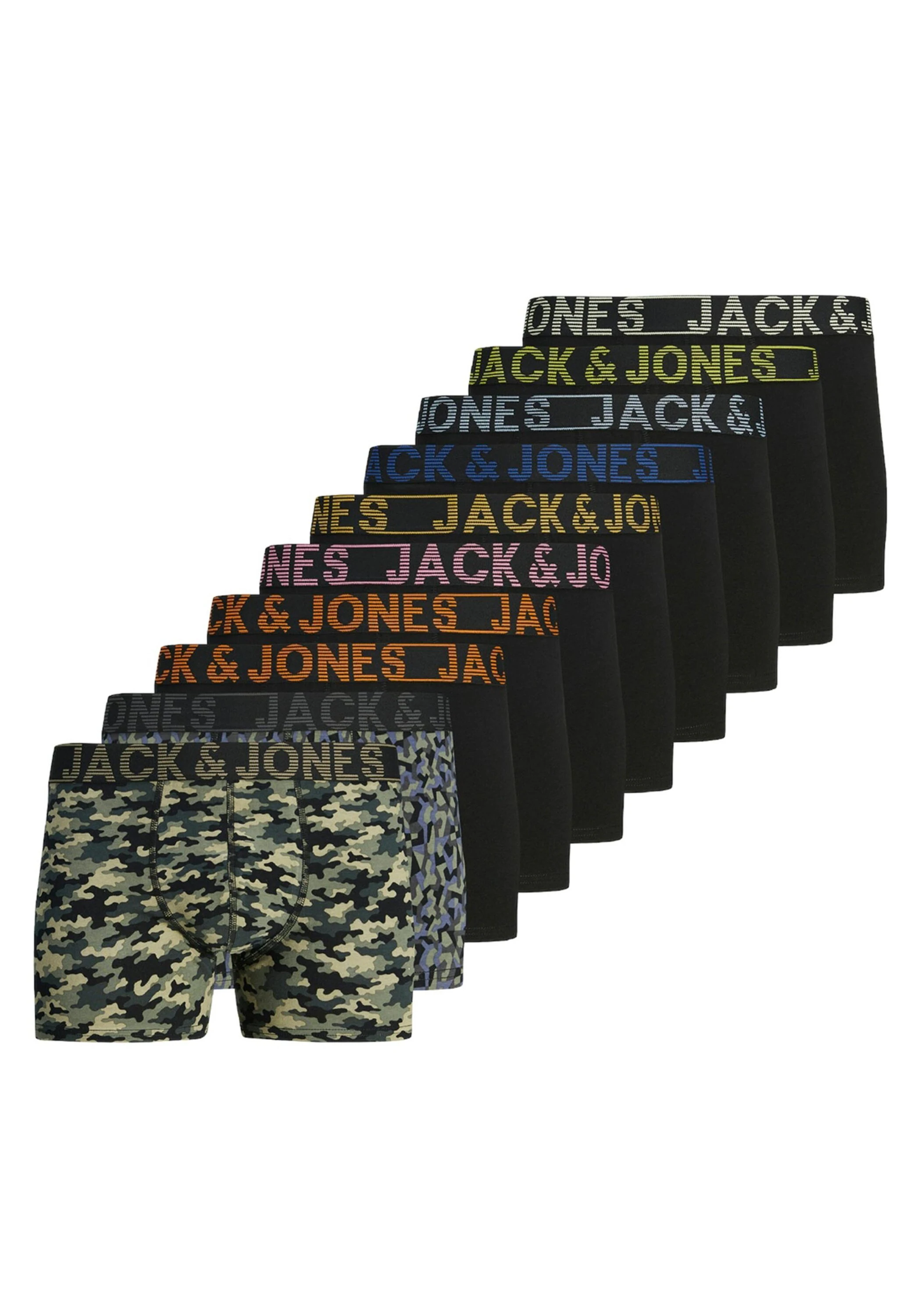 Jack & Jones Boxershorts "Boxershort JACDANNY TRUNKS 10 PACK 10er Pack" günstig online kaufen