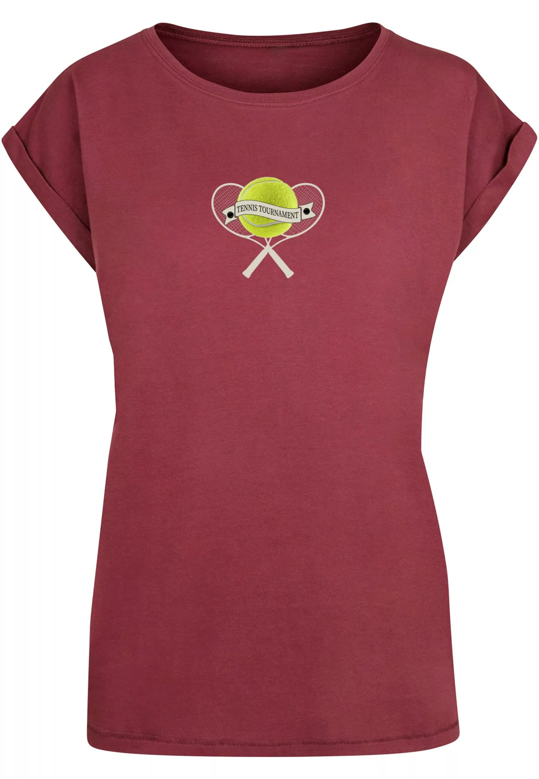 Merchcode T-Shirt "Merchcode Damen Ladies Tennis Tournament Extended Should günstig online kaufen