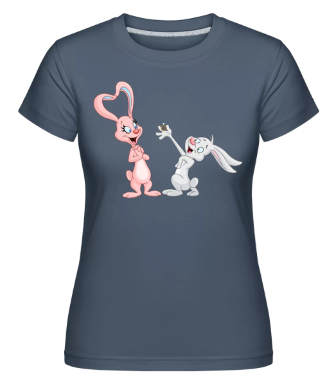 Love Rabbits Comic · Shirtinator Frauen T-Shirt günstig online kaufen
