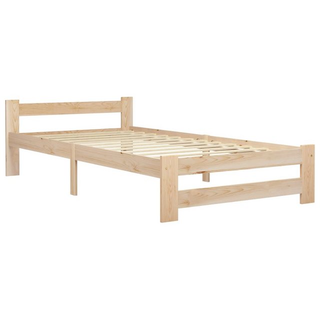 vidaXL Bett Massivholzbett Kiefer 90x200 cm günstig online kaufen