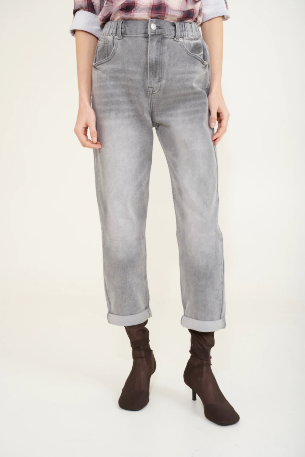 HaILY’S High-waist-Jeans "LG HW C JN Mirell", mit Gummizug am Bund günstig online kaufen