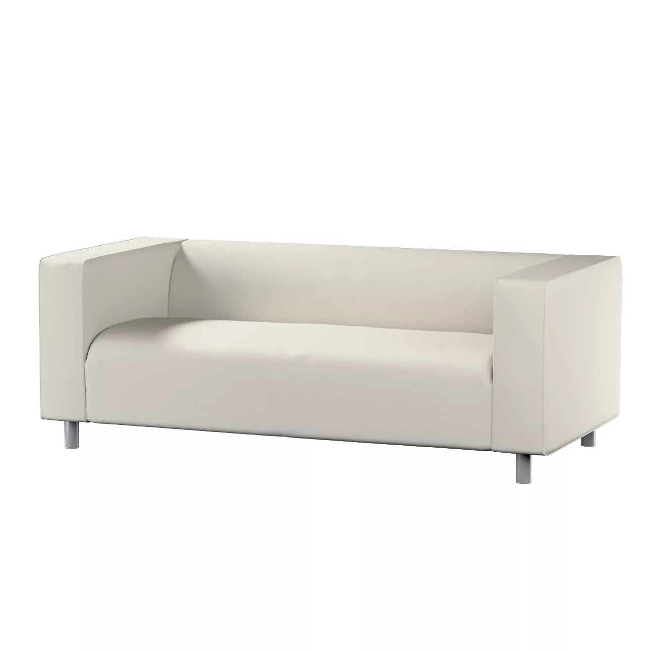 Bezug für Klippan 2-Sitzer Sofa, hellgrau , Sofahusse, Klippan 2-Sitzer, Co günstig online kaufen