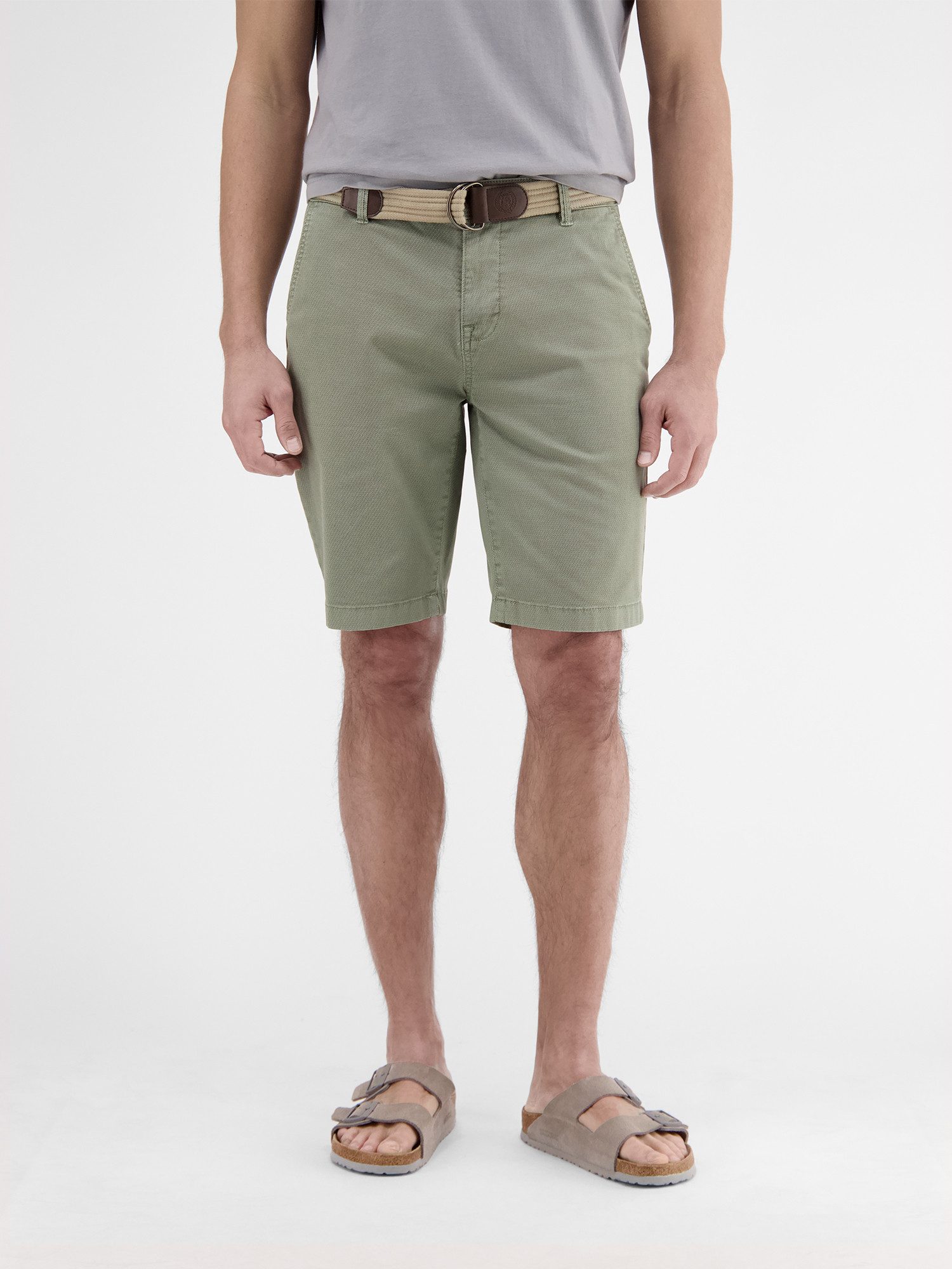LERROS Bermudas "LERROS Cargobermuda inklusive Gürtel", (Set) günstig online kaufen