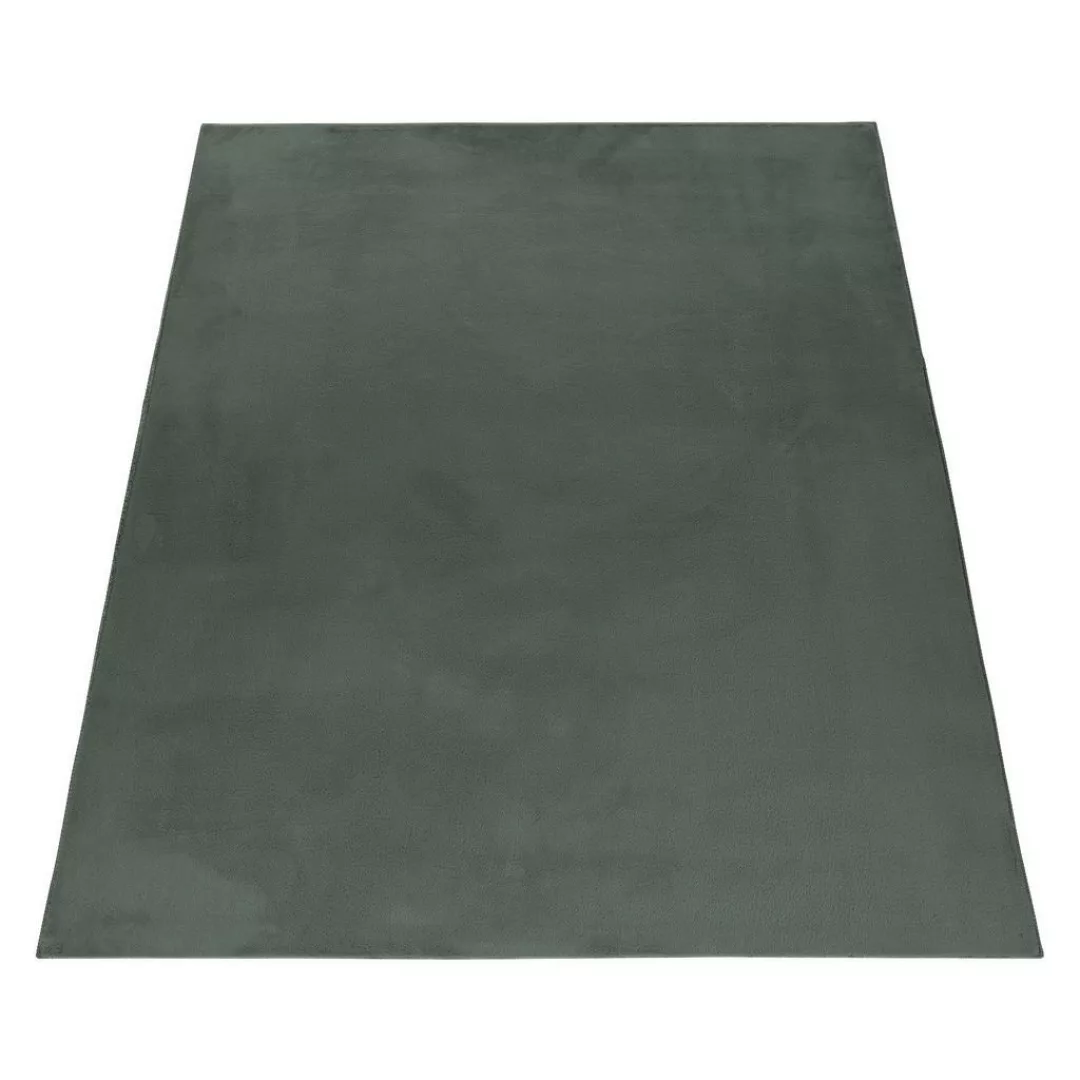 Ayyildiz Teppich POUFFY grün B/L: ca. 120x170 cm günstig online kaufen