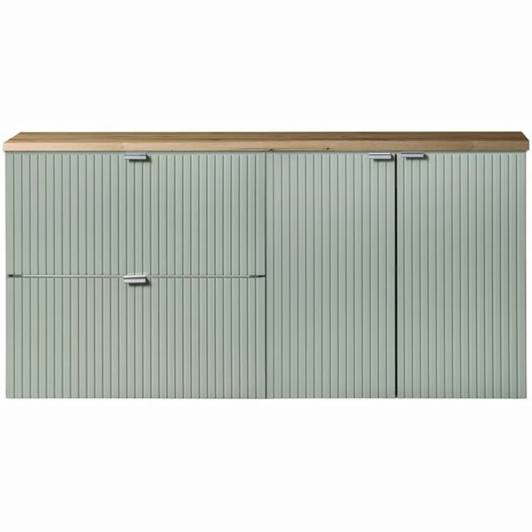 Lomadox Unterschrank NEWPORT-56-GREEN Waschtisch Doppelwaschtisch 120cm, gr günstig online kaufen