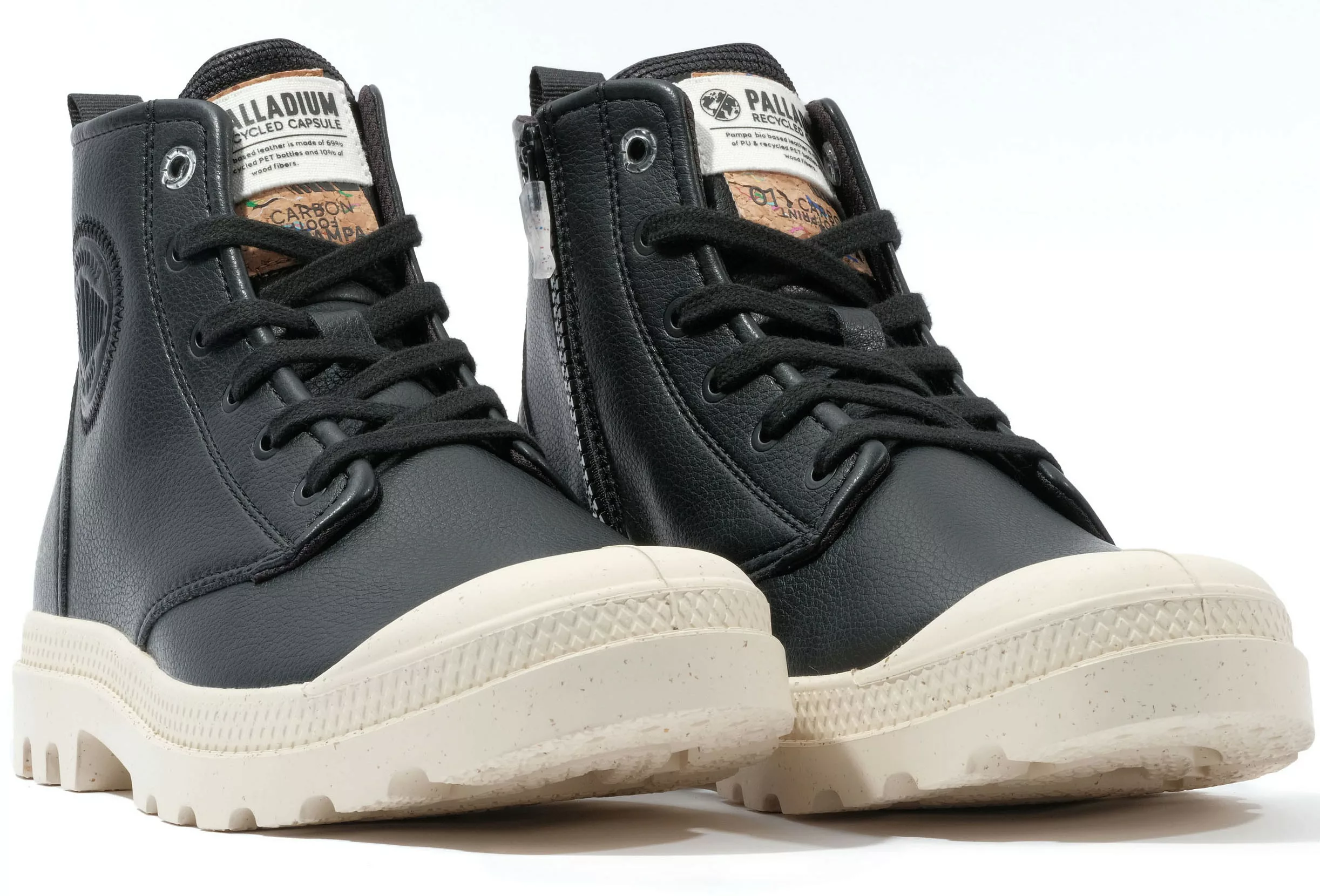 Palladium Schnürboots "PAMPA HI RE-VEGAN LTH" günstig online kaufen