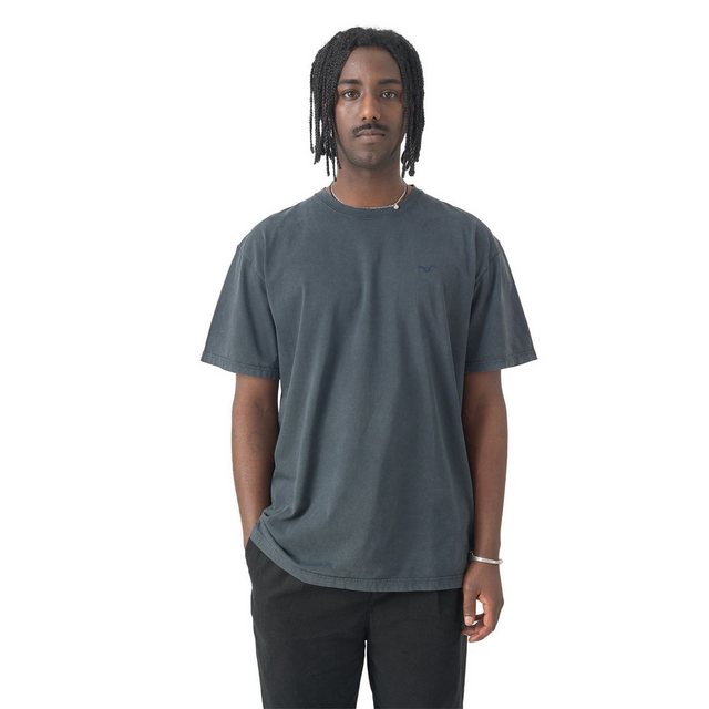 Cleptomanicx T-Shirt Ligull Washed - blue graphite günstig online kaufen