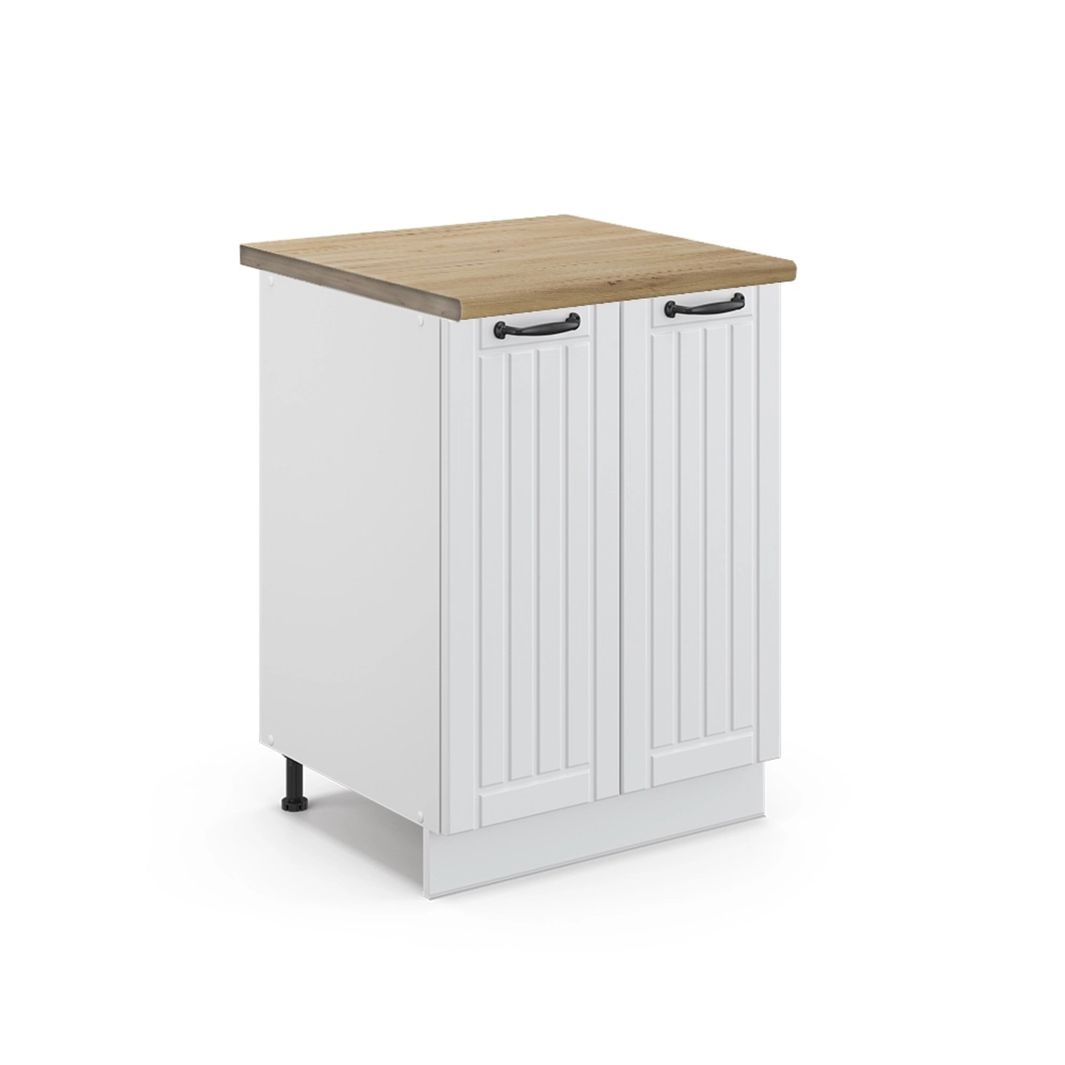 Vicco Unterschrank Fame-Line, Anthrazit Landhaus/Weiß, 60 günstig online kaufen