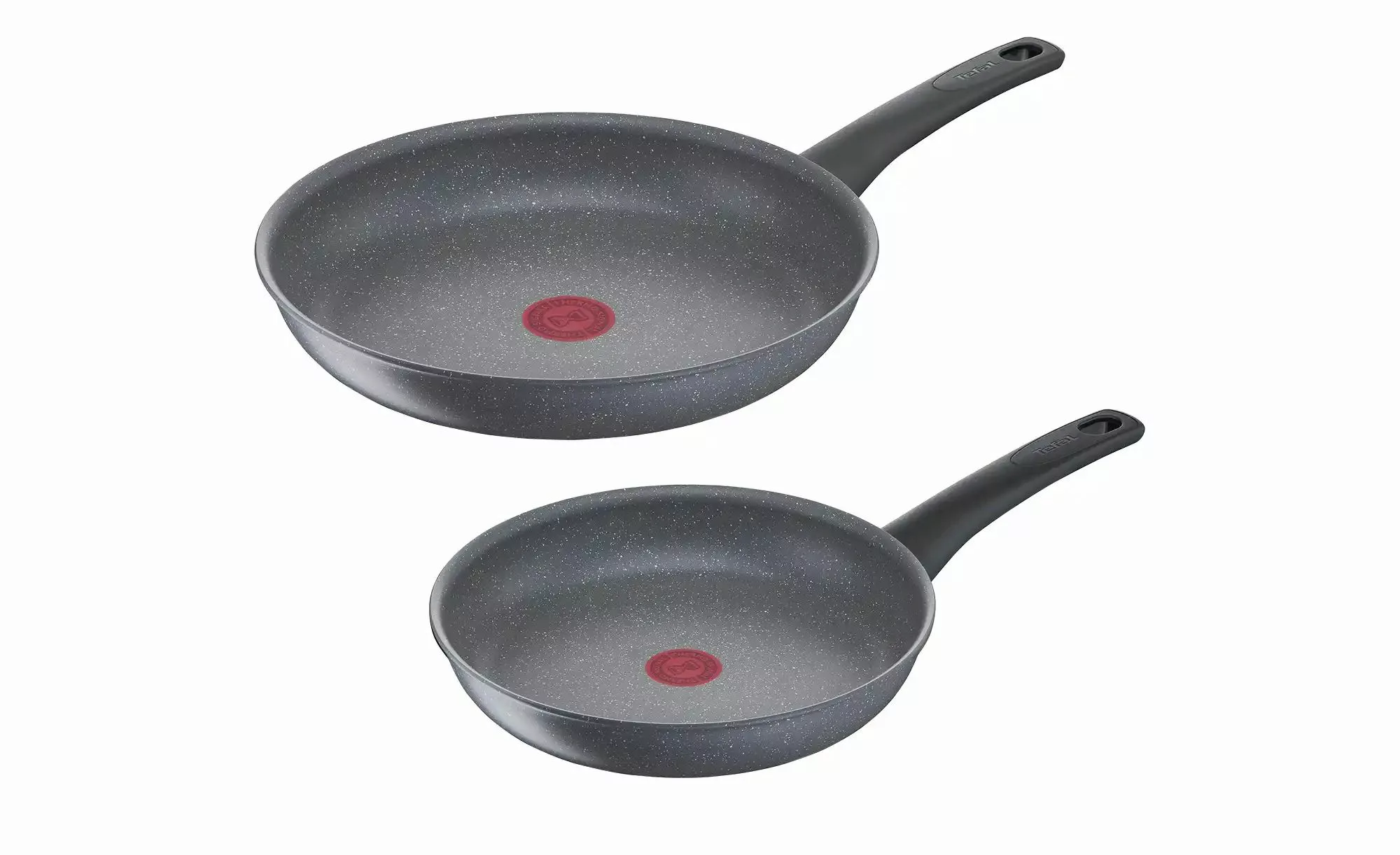 Tefal 2er-Pfannenset  Healthy Chef ¦ grau ¦ Aluminium Töpfe & Pfannen & Zub günstig online kaufen