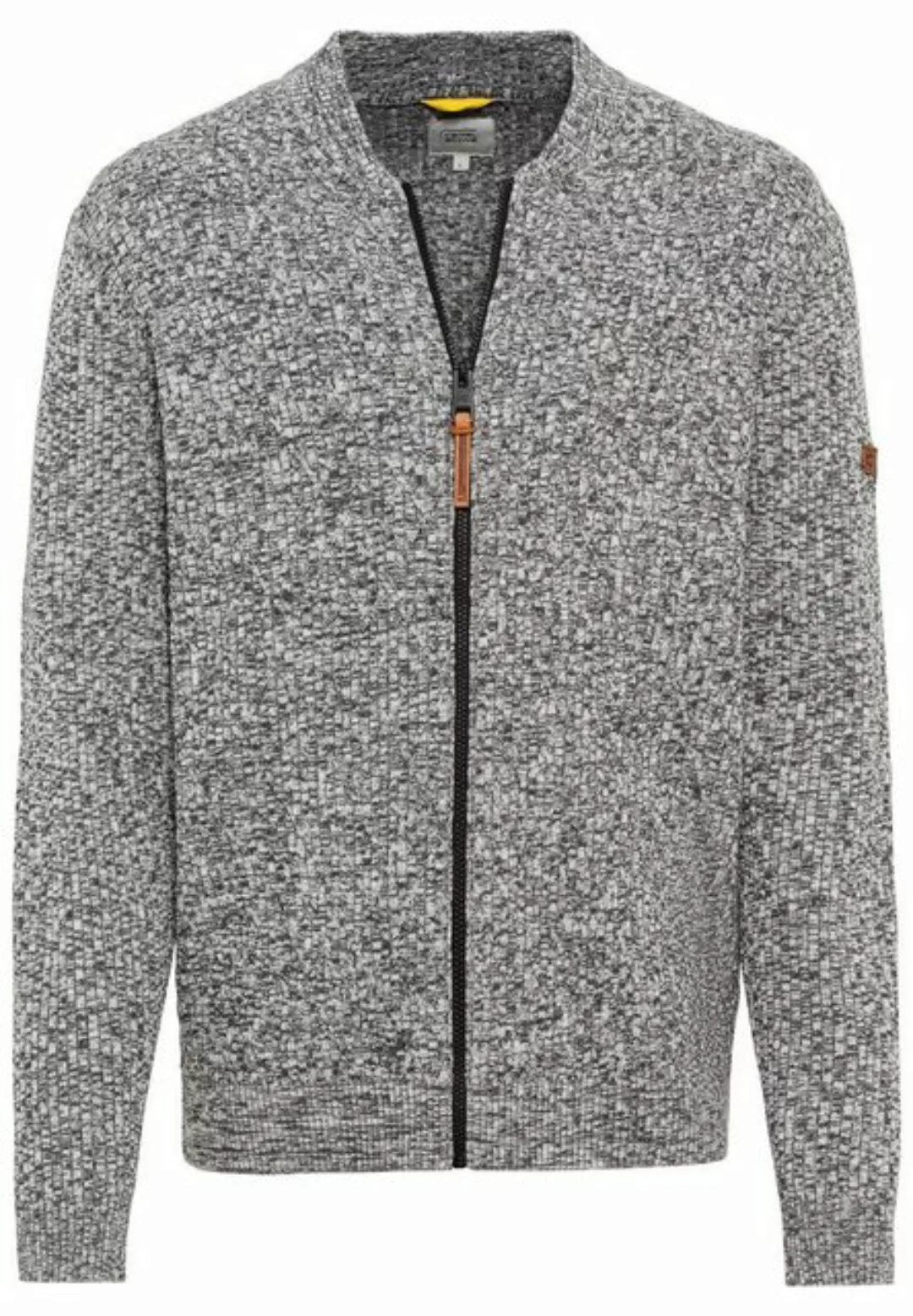 camel active Cardigan aus einem soften Baumwollmix Markenlabel günstig online kaufen