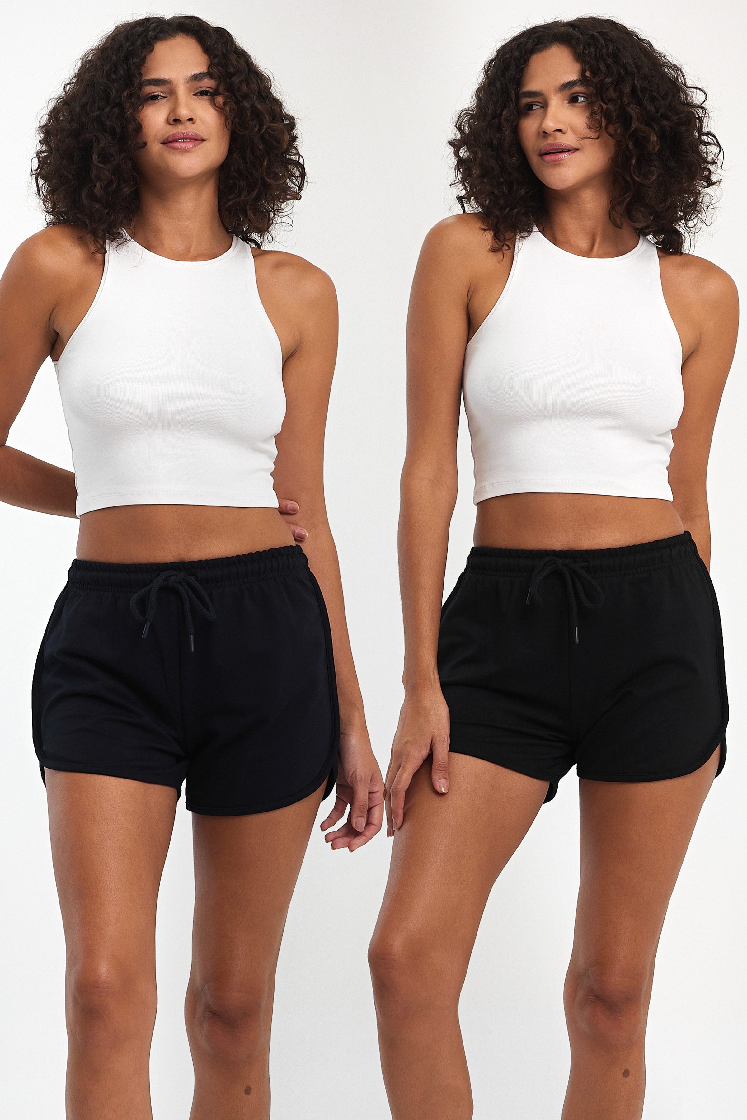 COMEOR Sporthose Kurze Hose Damen Sportshorts günstig online kaufen
