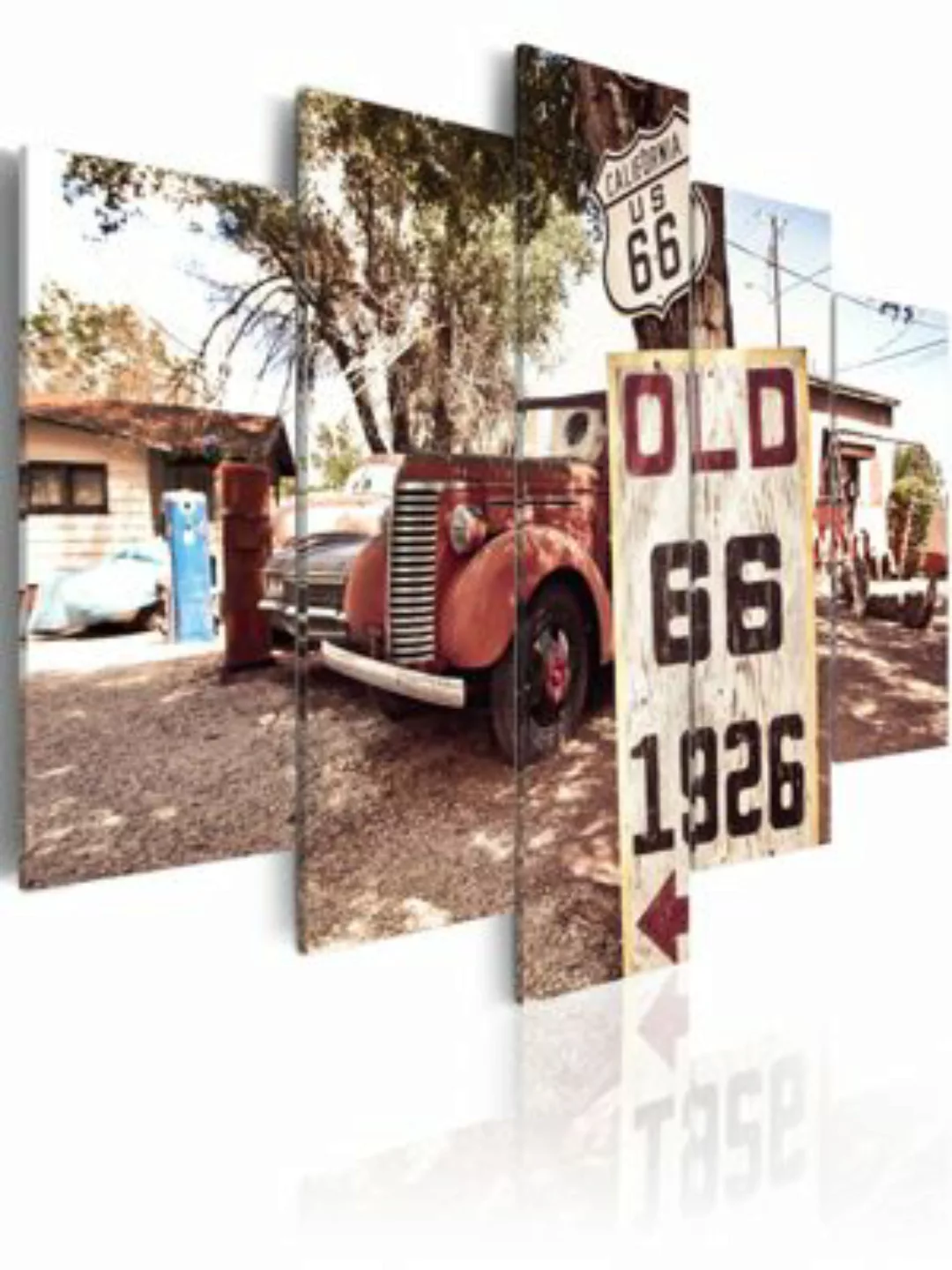 artgeist Wandbild California - vintage style mehrfarbig Gr. 200 x 100 günstig online kaufen