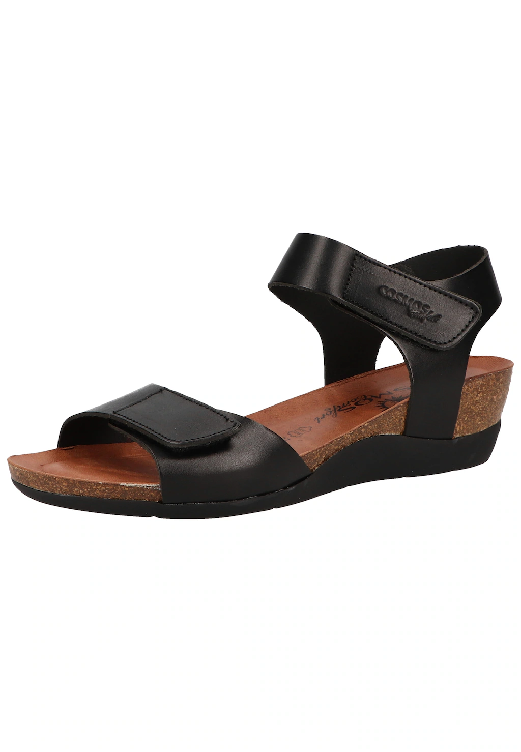 COSMOS Comfort Keilsandalette "COSMOS Comfort Sandalen Leder" günstig online kaufen