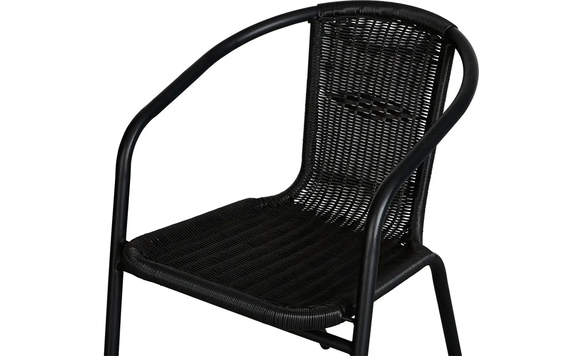 Garten-Bistrostuhl  Imolla ¦ schwarz ¦ Maße (cm): B: 53 H: 73 T: 62.0 Garte günstig online kaufen