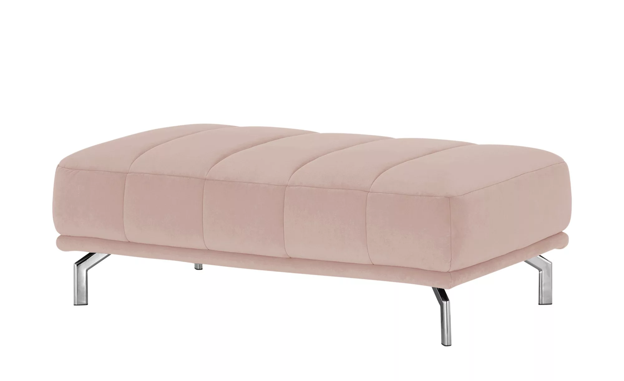 Lounge Collection XXL-Hocker  Sarina ¦ rosa/pink ¦ Maße (cm): B: 127 H: 43 günstig online kaufen