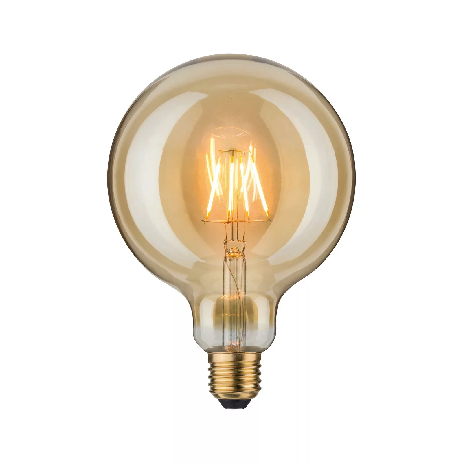 Paulmann "1879 Filament 230V LED Globe G125 E27 250lm 5W 1700K Gold" günstig online kaufen