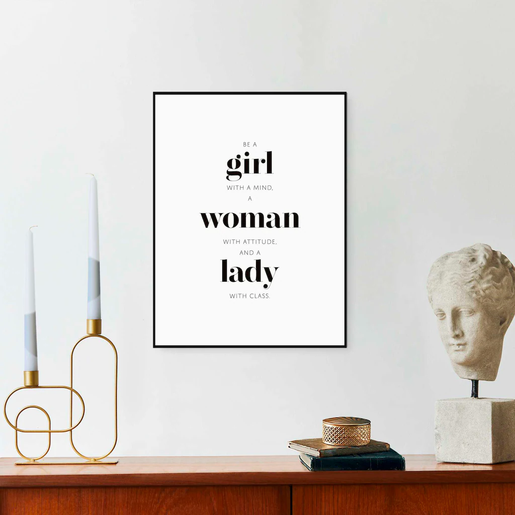 Reinders Poster "Lady" günstig online kaufen