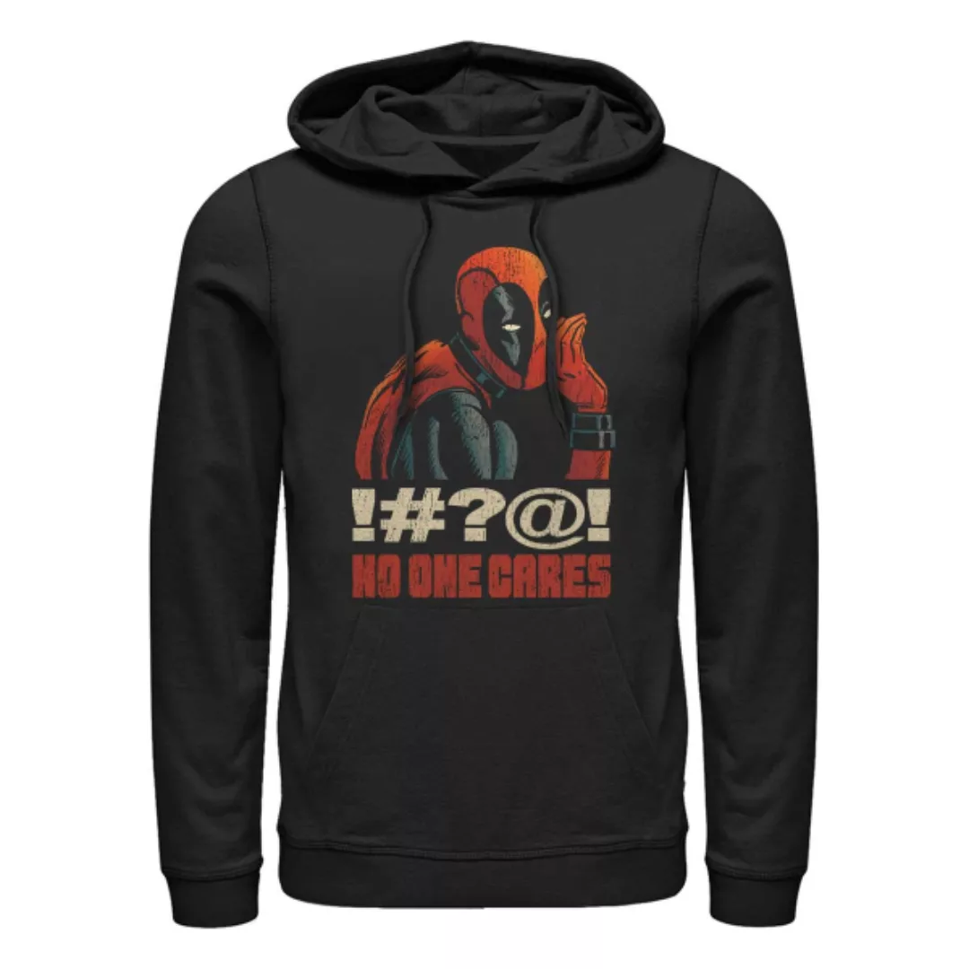 Marvel - Deadpool - Deadpool No One Cares - Unisex Hoodie günstig online kaufen