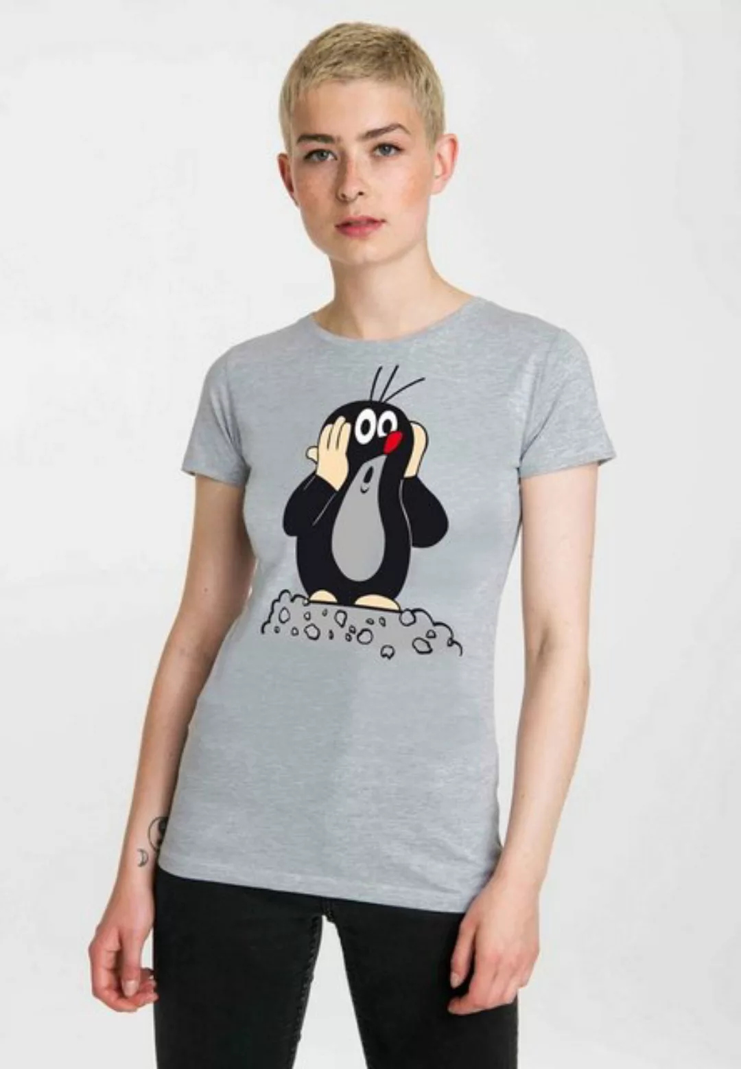 LOGOSHIRT T-Shirt "Der kleine Maulwurf", mit lizenziertem Print günstig online kaufen