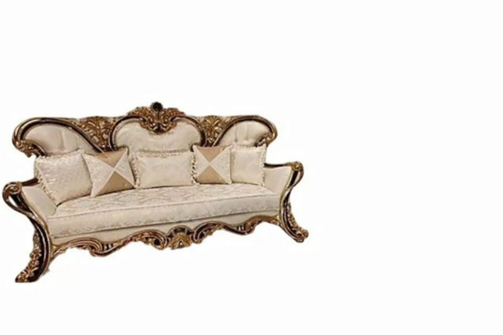 JVmoebel Sofa Klassische Chesterfield Sofagarnitur 3+1 Sitzer Barock Stil N günstig online kaufen